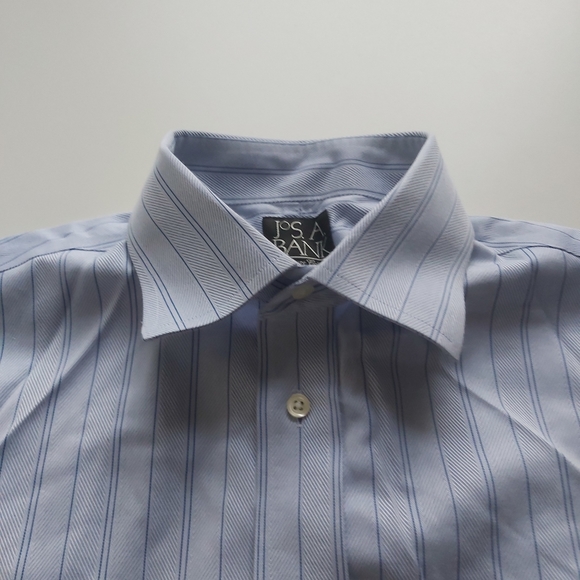 Jos A. Bank Striped Long Sleeve Button Up Shirt - Picture 10 of 11
